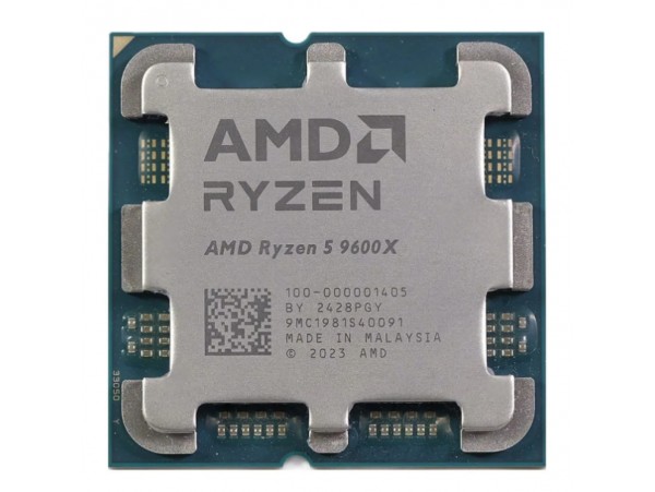 Procesor AMD AM5 Ryzen 5 9600X 6C/12T 3,9/5,4GHz tray 65W grafika Radeon brez hladilnika