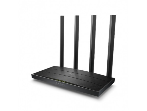 Usmerjevalnik brezžični TP-Link WiFi5 802.11ac AC1200 867Mbit/s dualband MU-MIMO 4xLAN 4x antena (ARCHER C6 V3.2)