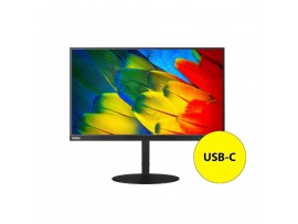 Monitor Lenovo 60,5 cm (23,8") T24m-10 1920x1080 IPS 4ms HDMI DisplayPort USB-C 4xUSB3.0 Pivot  sRGB99%