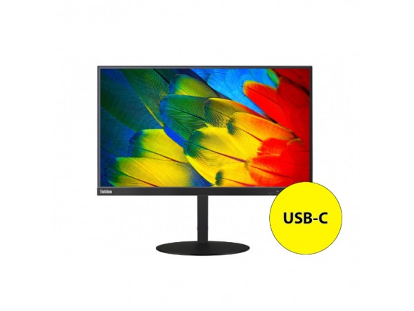 Monitor Lenovo 60,5 cm (23,8") T24m-10 1920x1080 IPS 4ms HDMI DisplayPort USB-C 4xUSB3.0 Pivot  sRGB99%
