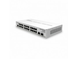 STIKALO 24-PORT 2xSFP Mikrotik 100/1000 Managed PoE pasivni (CRS326-24G-2S+IN)