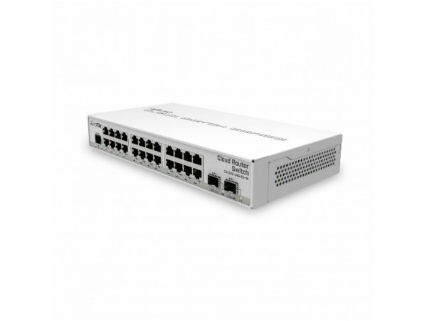 STIKALO 24-PORT 2xSFP Mikrotik 100/1000 Managed PoE pasivni (CRS326-24G-2S+IN)