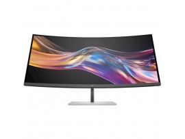 Monitor HP 96,5 cm (38,0") 738pu 3840x1600 Curved Grafika IPS 5ms HDMI DisplayPort Thunderbolt4 USB-C 100W DP-Out Thunderbolt4-Out 5xUSB3.2 HAS Zvočniki 2x3W  3H DCI-P3-98% RJ45 HDR400