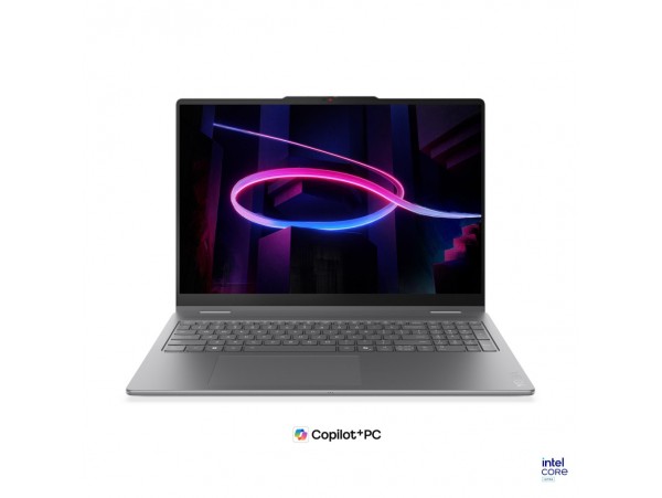 Prenosnik Lenovo 40,64 cm (16,0") Yoga 7 2-in-1 1920x1200 OLED na dotik 300nit Ultra 7-355/32GB/SSD1TB/BL/AI Chip: 49 TOPs/ALU/Intel Graphics/Win11Home (83TE001CRM)