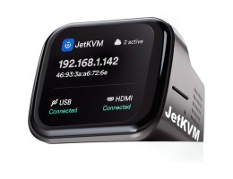 JetKVM IP KVM Over IP PC Remote Control, Open Source Touchscreen LCD