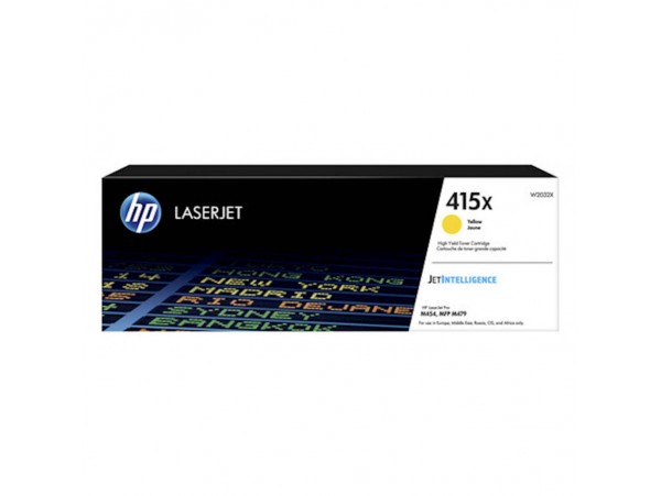 TONER HP 415X YELOW ZA LJ M454/MFP M479 ZA 6.000 STRANI