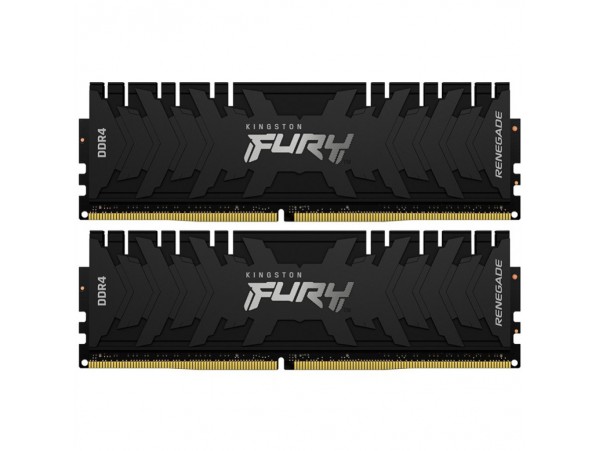 DDR4 16GB 3600MHz CL16 KIT (2x 8GB) Kingston Fury Renegade XMP2.0 1,35V Fury črna (KF436C16RBK2/16)
