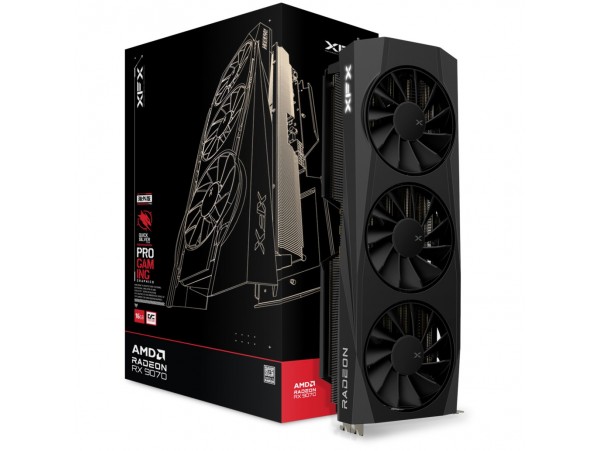 Grafična kartica AMD RX 9070 XFX QuickSilver Gaming Edition - 16GB GDDR6  | 1xHDMI 2.1 3xDisplayport 2.1 (RX-97QICKBB9)