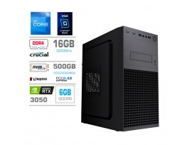 Računalnik MEGA MT S4 i5-11400F/RTX3050/16GB/500GB-4.0/450W/Brez OS