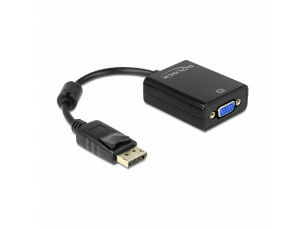 Adapter DisplayPort 1.2 (m) => VGA (ž) 15cm Digitus