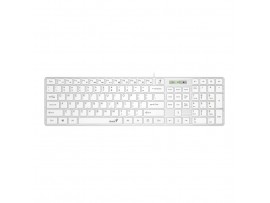 Tipkovnica USB Genius Slim 126 SLO | bela 126 tipk (31310017414)