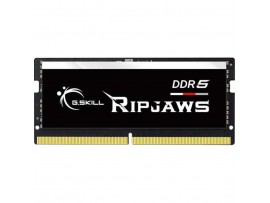 SO-DIMM DDR5 16GB 5600MHz CL40 Single (1x16GB) G.Skill Ripjaws XMP3.0 1,1V Notesniki črna (F5-5600S4040A16GX1-RS)