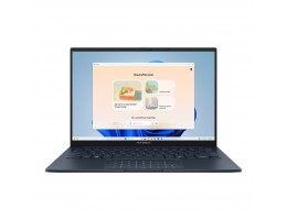 Prenosnik Asus 35,5 cm (14,0") Zenbook 14 1920x1200 OLED na dotik 500nit Ultra 7-255H/32GB/SSD1TB/BL/ALU/Intel Arc 140T/Win11Home (90NB14W3-M01S40)