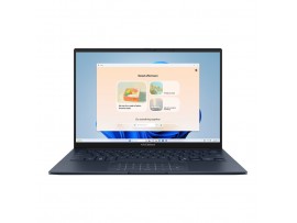 Prenosnik Asus 35,5 cm (14,0") Zenbook 14 1920x1200 OLED na dotik 500nit Ultra 7-255H/32GB/SSD1TB/BL/ALU/Intel Arc 140T/Win11Home (90NB14W3-M01S40)