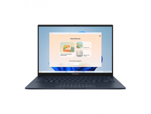Prenosnik Asus 35,5 cm (14,0") Zenbook 14 1920x1200 OLED na dotik 500nit Ultra 7-255H/32GB/SSD1TB/BL/ALU/Intel Arc 140T/Win11Home (90NB14W3-M01S40)