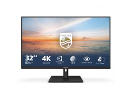 Monitor Philips 80 cm (31,5") 32E1N1800LA 3840x2160 VA 4ms 2xHDMI DisplayPort Zvočniki  3H DCI-P3-81% AdaptiveSync HDR10 1000-Series