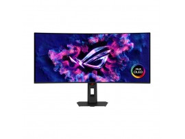 Monitor Asus 86,4 cm (34,0") XG34WCDMS 3440x1440 Curved Gaming 280Hz OLED 0,03ms 2xHDMI DisplayPort USB-C 15W 3xUSB3.2 HAS  DCI-P3-99% FreeSync Premium PRO G-Sync Compatible KVM HDR500 KVM