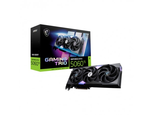 Grafična kartica Intel RTX 5060TI MSI Gaming Trio OC - 8GB GDDR7  | 1xHDMI 2.1b 3xDisplayport 2.1b (V536-004R)