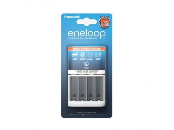 Baterijski polnilec Panasonic Eneloop Smart&Quick