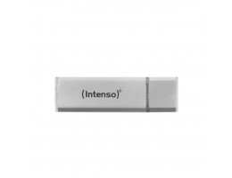 Spominski ključek 16GB USB2.0 Intenso Alu Line 28MB/s 6,5MB/s aluminij s pokrovčkom srebrn (3521472)