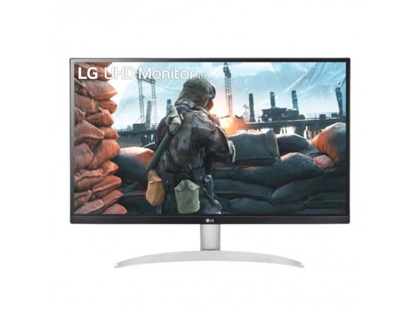 Monitor LG 68,6 cm (27,0") 27UP650P-W.AEU 3840x2160 IPS 5ms 2xHDMI DisplayPort Pivot  DCI-P3-95% FreeSync HDR400 srebrno-bel- poškodovana embalaža