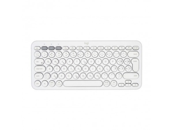 Tipkovnica Logitech K380 Multi-Device, bela, SLO gravura (920-009868)