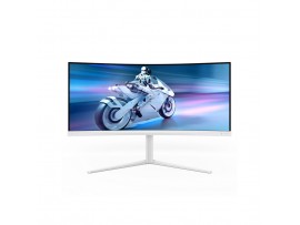 Monitor Philips 86,4 cm (34,0") 34M2C5501A 3440x1440 Curved Gaming 180Hz Fast-VA 0,5ms 2xHDMI DisplayPort 3xUSB3.2 HAS Zvočniki 2x5W  3H DCI-P3-95% FreeSync Premium HDR400 Evnia5000