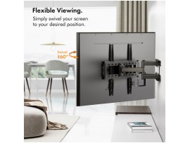 Nosilec za LCD TV 23"-56" / 58,4-142cm do 45kg pregibni VonHaus (3005060)