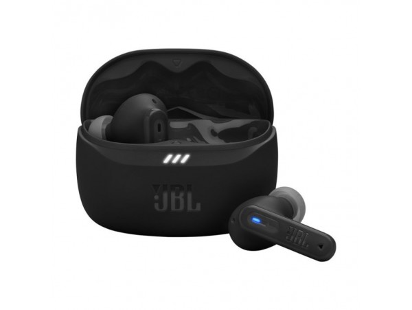 Slušalke brezžične JBL ušesne z mikrofonom BT Tune Beam 2 črna (JBLTBEAM2BLK)