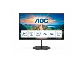 Monitor AOC 60,5 cm (23,8") Q24V4EA 2560x1440 75Hz IPS 4ms HDMI DisplayPort  zvočniki 3H sRGB121%