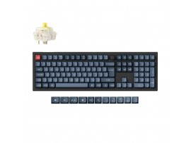 Mehanska Tipkovnica brezžična Bluetooth USB-C Keychron V6 Max rumena stikala UK | Gateron Jupiter RGB (V6M-D4-UK) Mehanska Tipkovnica brezžična Bluetooth USB-C Keychron V6 Max rumena stikala UK | Gateron Jupiter RGB (V6M-D4-UK)