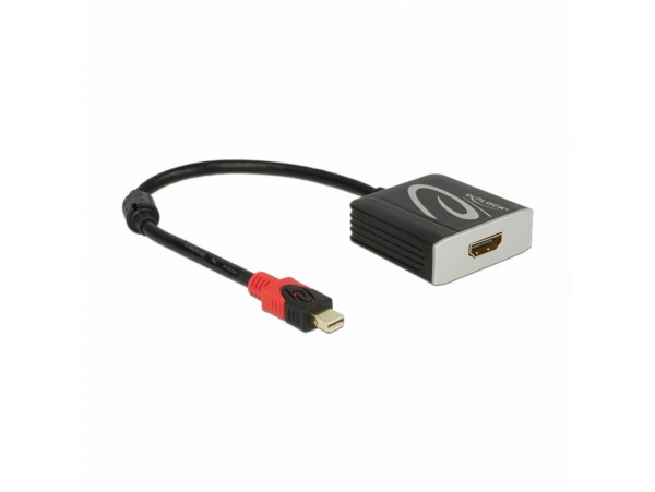 Adapter DisplayPort mini (m) => HDMI (ž) aktivni 4K 60Hz Delock