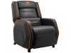 Sofa Cougar RANGER S, črno/oranžna