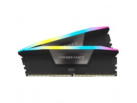 DDR5 64GB 6400MHz CL42 KIT (2x32GB) Corsair RGB Vengeance XMP3.0 1,1V Gaming črna (CMH64GX5M2B6400C42)