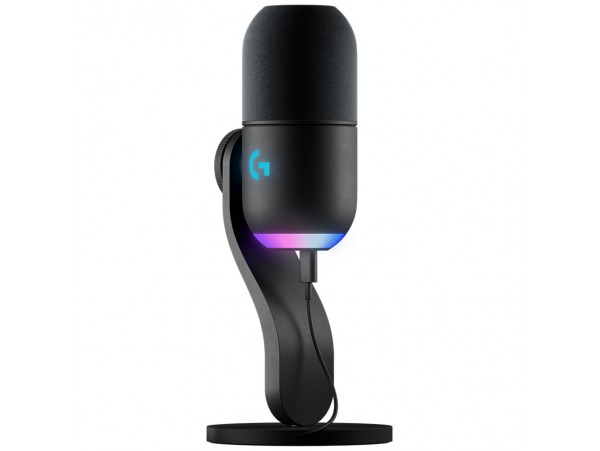 LOGITECH G Yeti GX RGB Gaming Microphone - LIGHTSYNC - BLACK - USB 988-000569