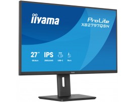 Monitor Iiyama 68,6 cm (27") XB2797QSN-B1 2560x1440 75Hz IPS 1ms HDMI DP USB-C 65W Pivot Zvočniki  7H AdaptiveSync HDR10 ProLite