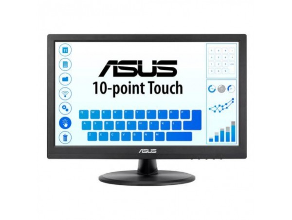 Monitor touch Asus 39,6 cm (15,6") VT168HR 1366x768 POS TN 5ms VGA HDMI USB