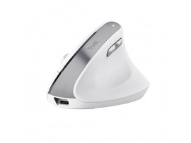 Miš brezžična ergonomska Trust Bayo II 2400DPI 6 gumbov bela (25398)