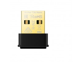Brezžični mrežni adapter USB 2.0 TP-Link Archer WiFi5 802.11ac AC1300 1300Mbit/s MU-MIMO dualband Nano (Archer T3U Nano) Brezžični mrežni adapter USB 2.0 TP-Link Archer WiFi5 802.11ac AC1300 1300Mbit/s MU-MIMO dualband Nano (Archer T3U Nano)