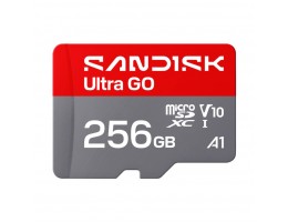 Spominska kartica microSDXC 256GB Sandisk Ultra GO 190MB/s/U1 UHS-I A1 (SDSQUGN-256G-GN6MN)