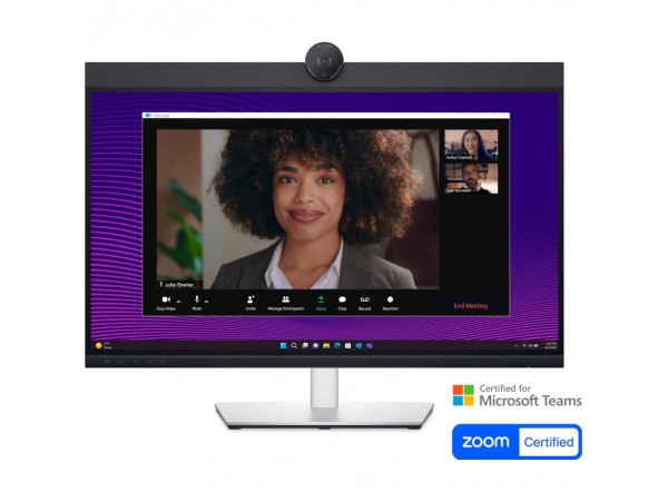 Monitor Dell 68,6 cm (27,0") P2724DEB 2560x1440 konferenca IPS 5ms HDMI DisplayPort USB-C 90W DP-Out 4xUSB3.2 USB-C-Out Pivot Kamera IR Zvočniki 2x5W  3H sRGB99% RJ45