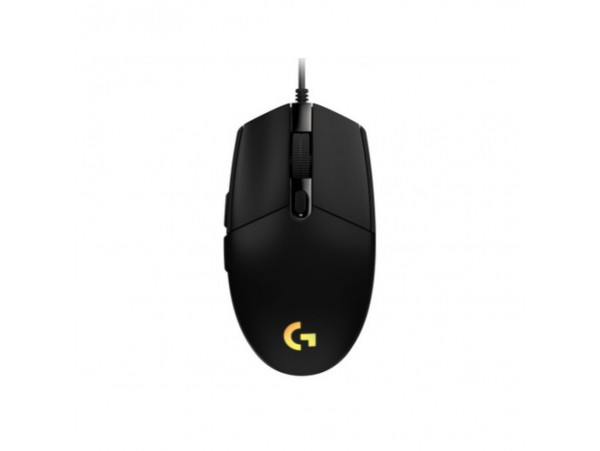 Gaming miška Žična Logitech G203 LightSync, črna (910-005796)