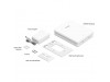 Dostopna točka TP-Link Omada WiFi5 802.11 a/b/g/n/ac/ax AX3000 PoE++ (EAP650-Desktop)