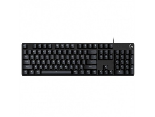 Tipkovnica Logitech USB gaming G413 US international črna osvetljena mehanska Romer-G SLO gravura (920-010437)