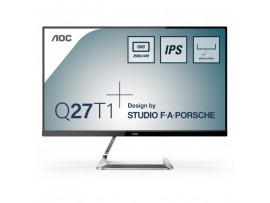 Monitor AOC 68,6 cm (27,0") Q27T1 2560x1440 75Hz IPS 5ms 2xHDMI DisplayPort  sRGB 107%