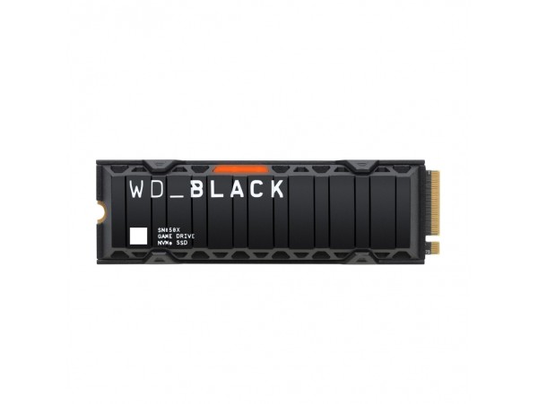 Disk SSD M.2 NVMe PCIe 4.0 2TB WD SN850X Black 2280 7300/6600MB/s s hladilnikom (WDS200T2XHE)