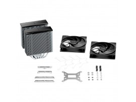 Zračni hladilnik be quiet! Pure Rock Pro 3 - 120mm 25,4 dB 155mm črna-srebrna (BK041)
