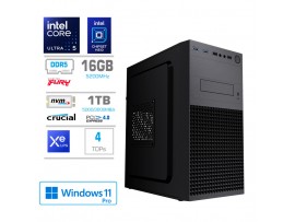 Računalnik MEGA MT S4 Ultra 5-245KF/Intel grafika/16GB-DDR5/1TB/450W/Win11Pro