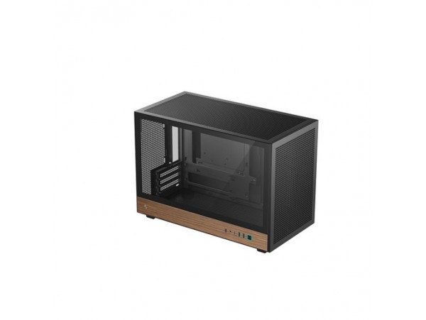 Ohišje Deepcool CH260 WOOD microATX - črna