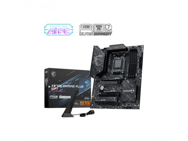 Osnovna plošča AM5 MSI X870E GAMING PLUS WIFI ATX HDMI